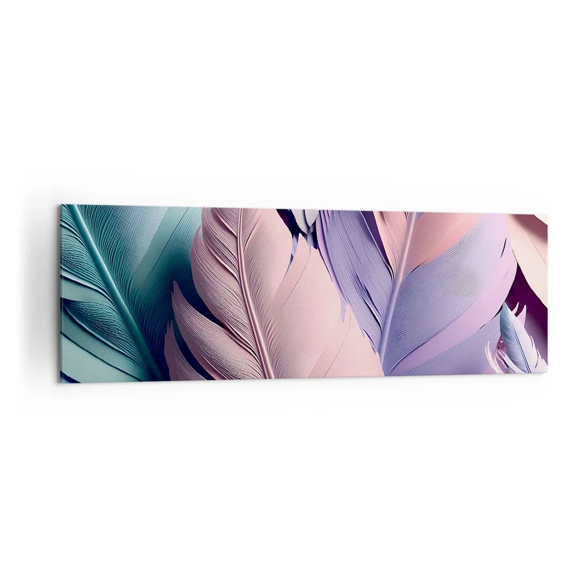 Quadro em tela - Pássaro chique - 160x50 cm