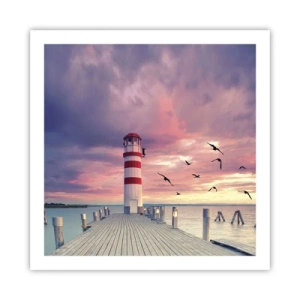 Pôster - Hora de ir ao porto - 60x60 cm