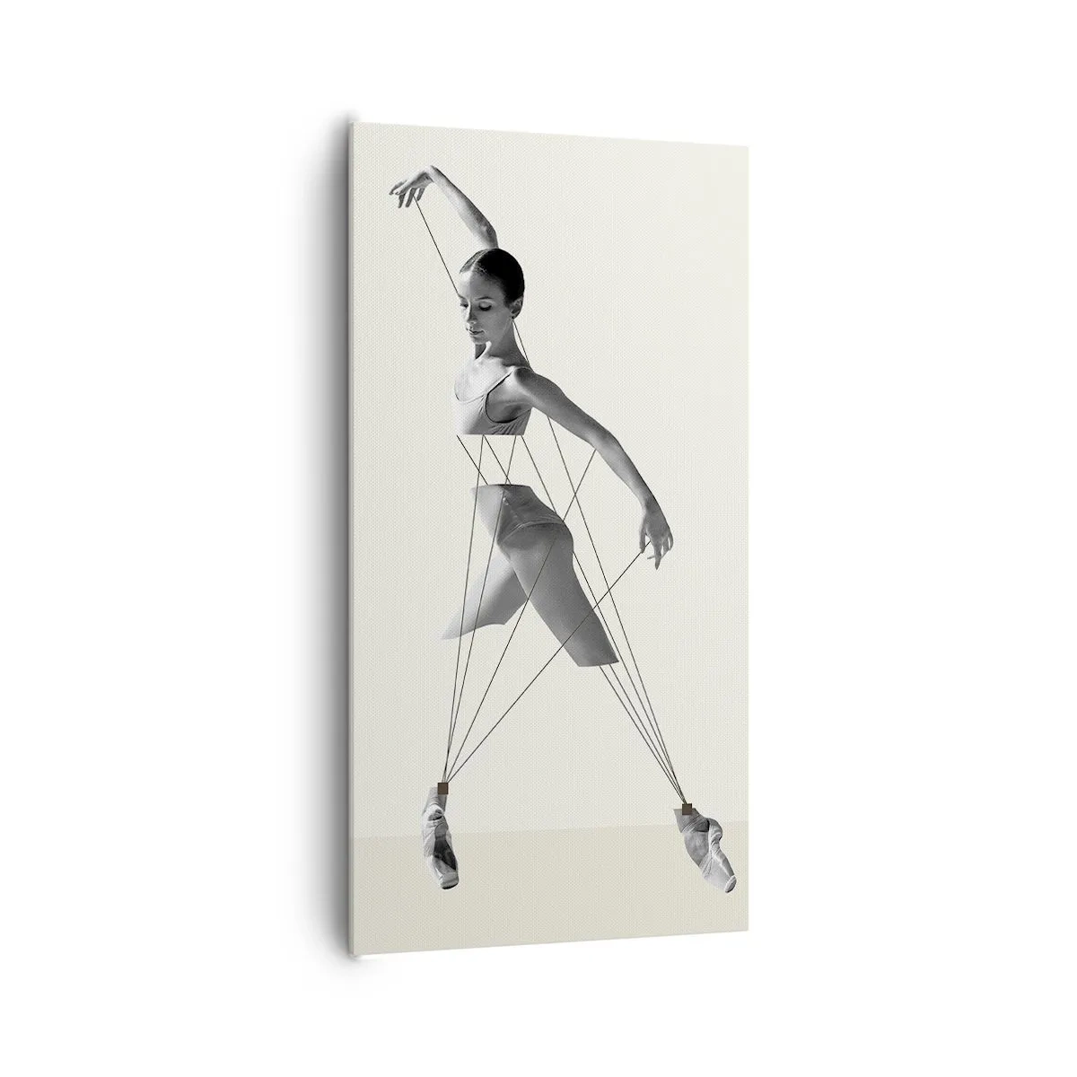 Quadro em tela - No teatro do mundo - 65x120 cm