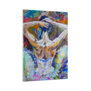 Quadro em vidro - Pode ser qualquer coisa - 50x70 cm