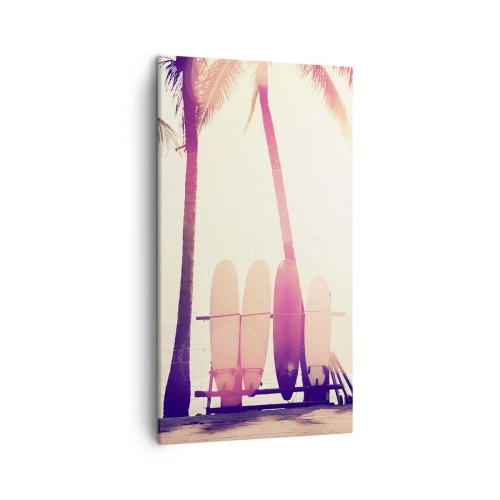 Quadro em tela - Vai ser um grande dia - 45x80 cm