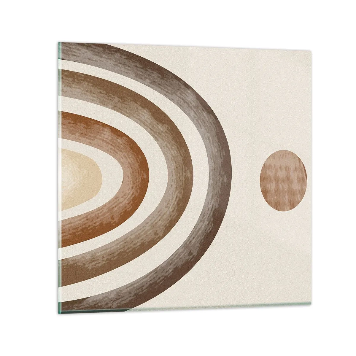 Quadro em vidro - Numa galáxia muito distante - 40x40 cm