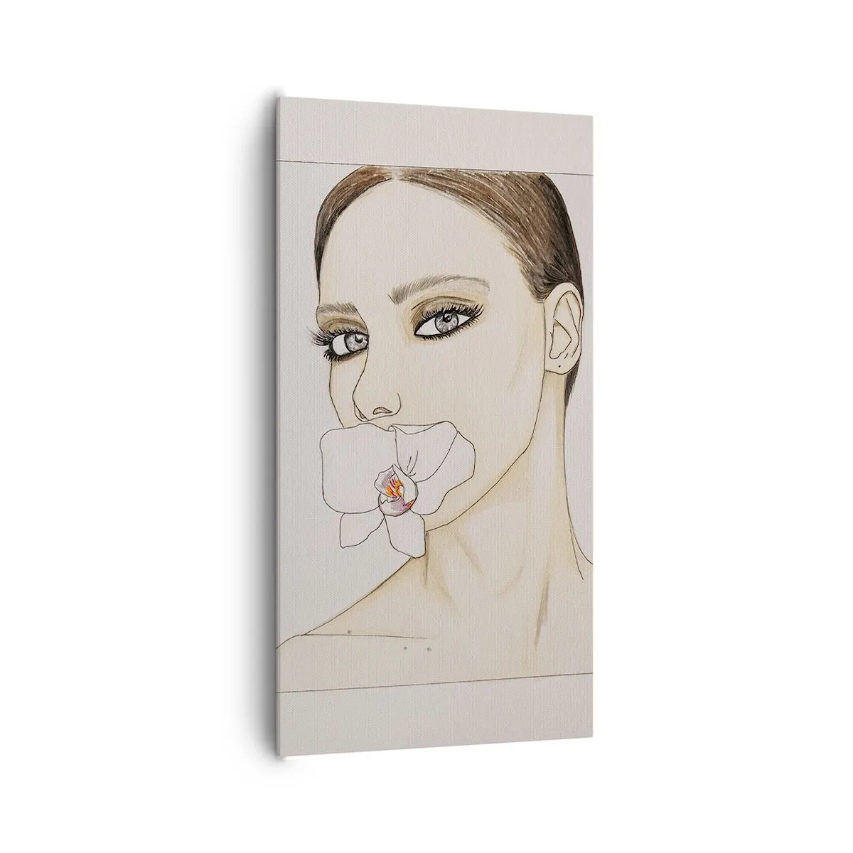 Quadro em tela - Símbolo de elegância e beleza - 65x120 cm