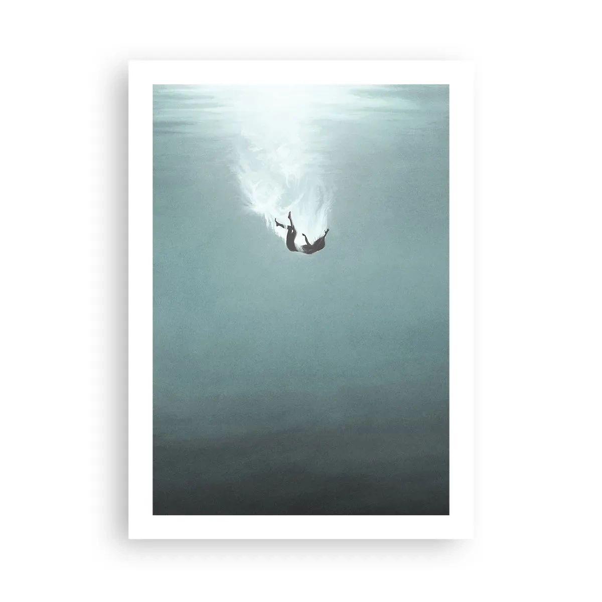 Pôster - Nos braços do oceano - 50x70 cm