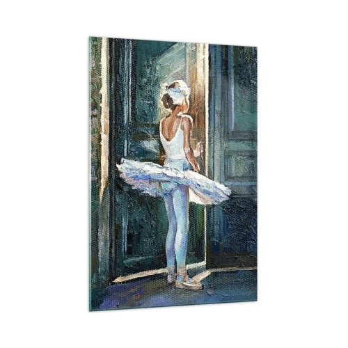 Quadro em vidro - Antes do show - 70x100 cm