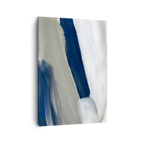 Quadro em tela - Encontro com a brancura - 50x70 cm