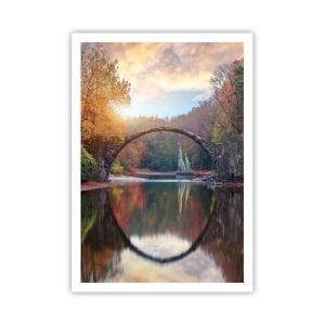 Pôster - Do outro lado do espelho - 70x100 cm