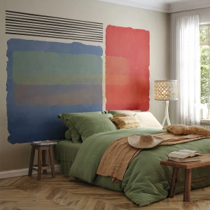 Papel de Parede Premium Sand - A alma da geometria - Abstração, Pedaço, Arte Moderna. - 200x140 cm