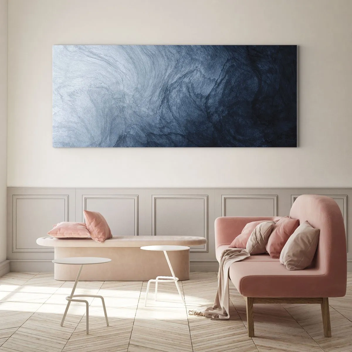 Quadro em vidro - Nas profundezas - 120x50 cm