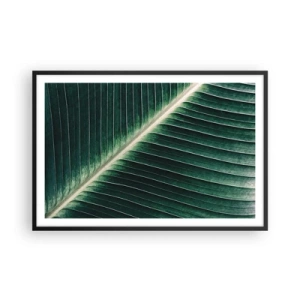 Pôster com moldura preta - O ritmo da natureza - 91x61 cm