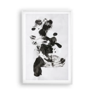 Pôster em moldura branca - Existe um método para a loucura? - 61x91 cm