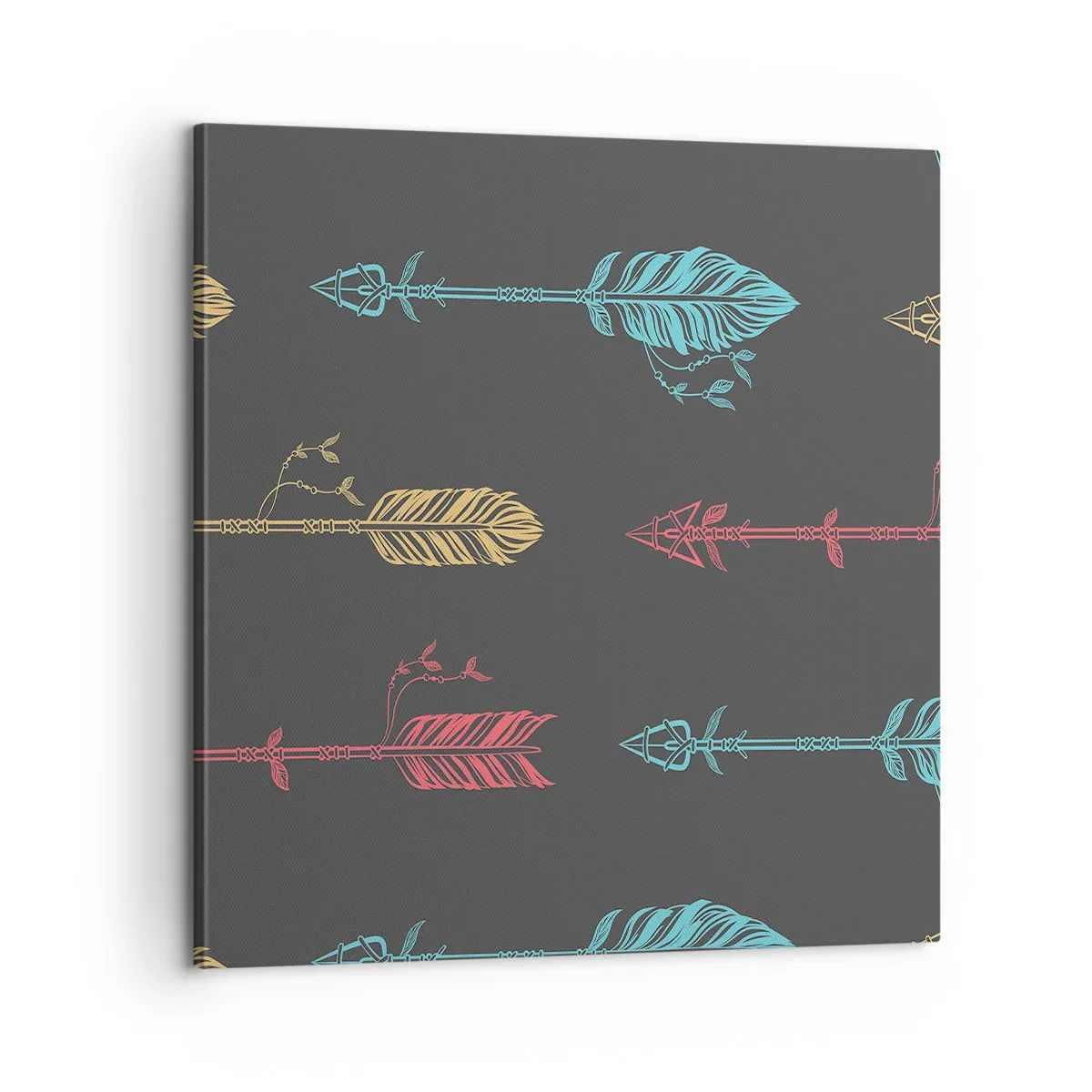 Quadro em tela - Em ordem - 60x60 cm