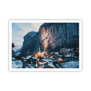 Pôster - O espírito luminoso do inverno - 100x70 cm