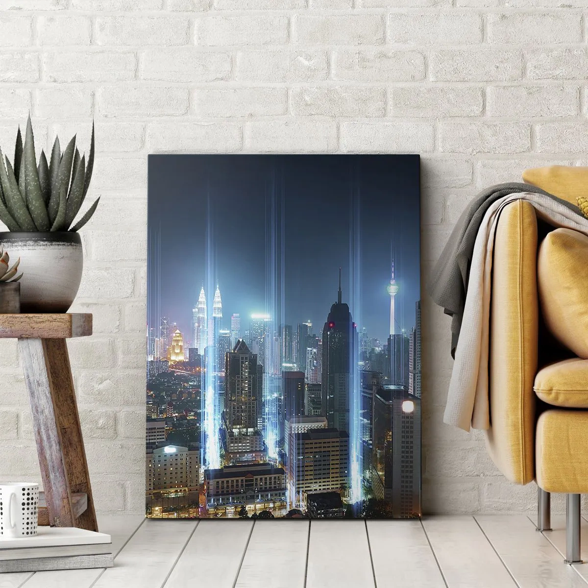 Quadro em tela - De Berlim para o céu - 45x80 cm