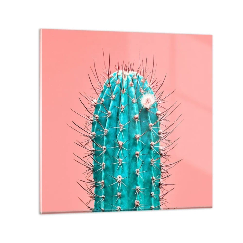 Quadro em vidro - Apenas olhe - 40x40 cm