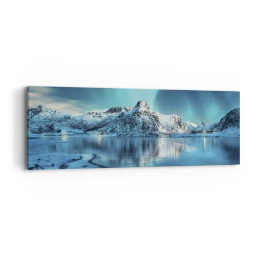 Quadro em tela - Noite de Luz - 90x30 cm