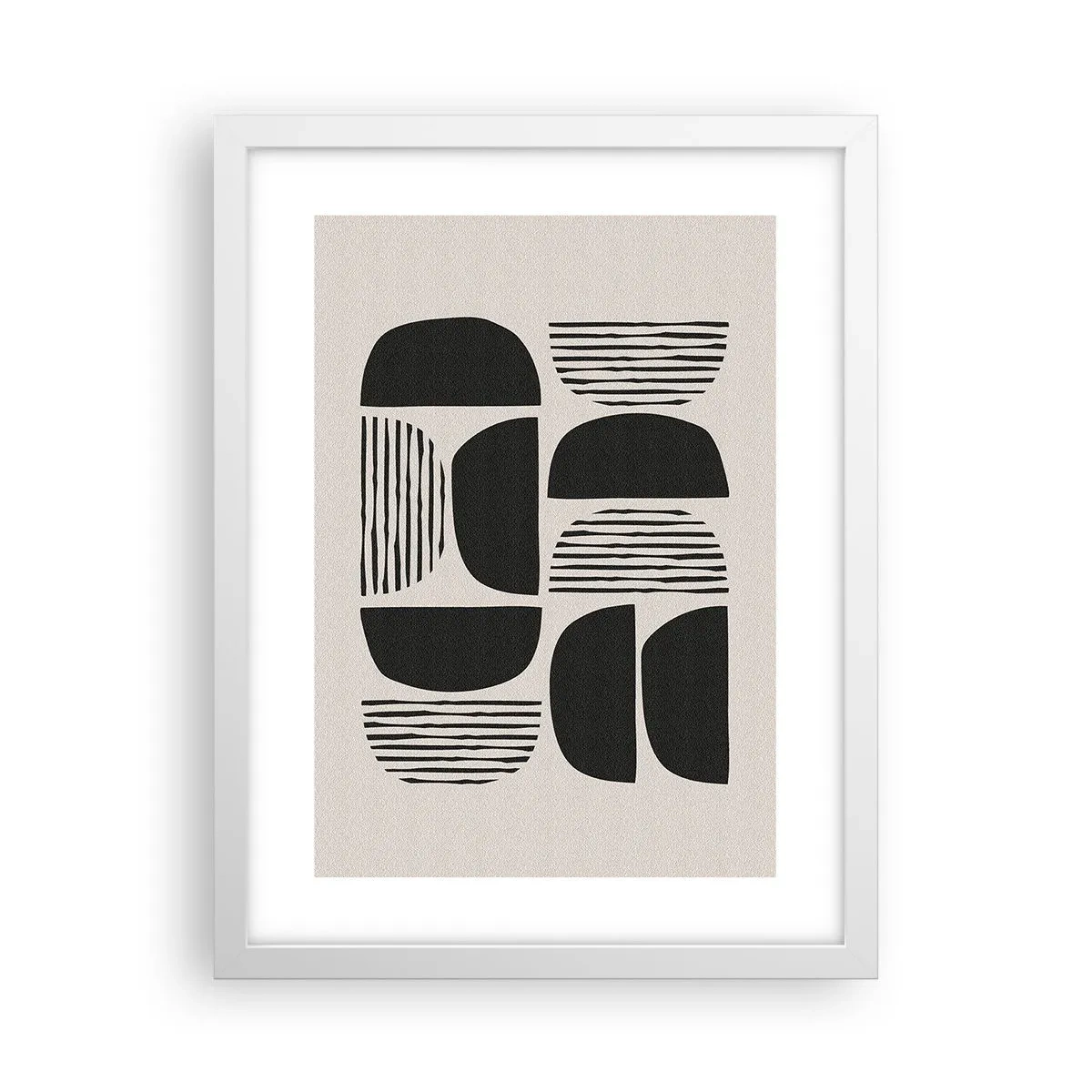 Pôster em moldura branca - Ofertas indiferentes - 30x40 cm