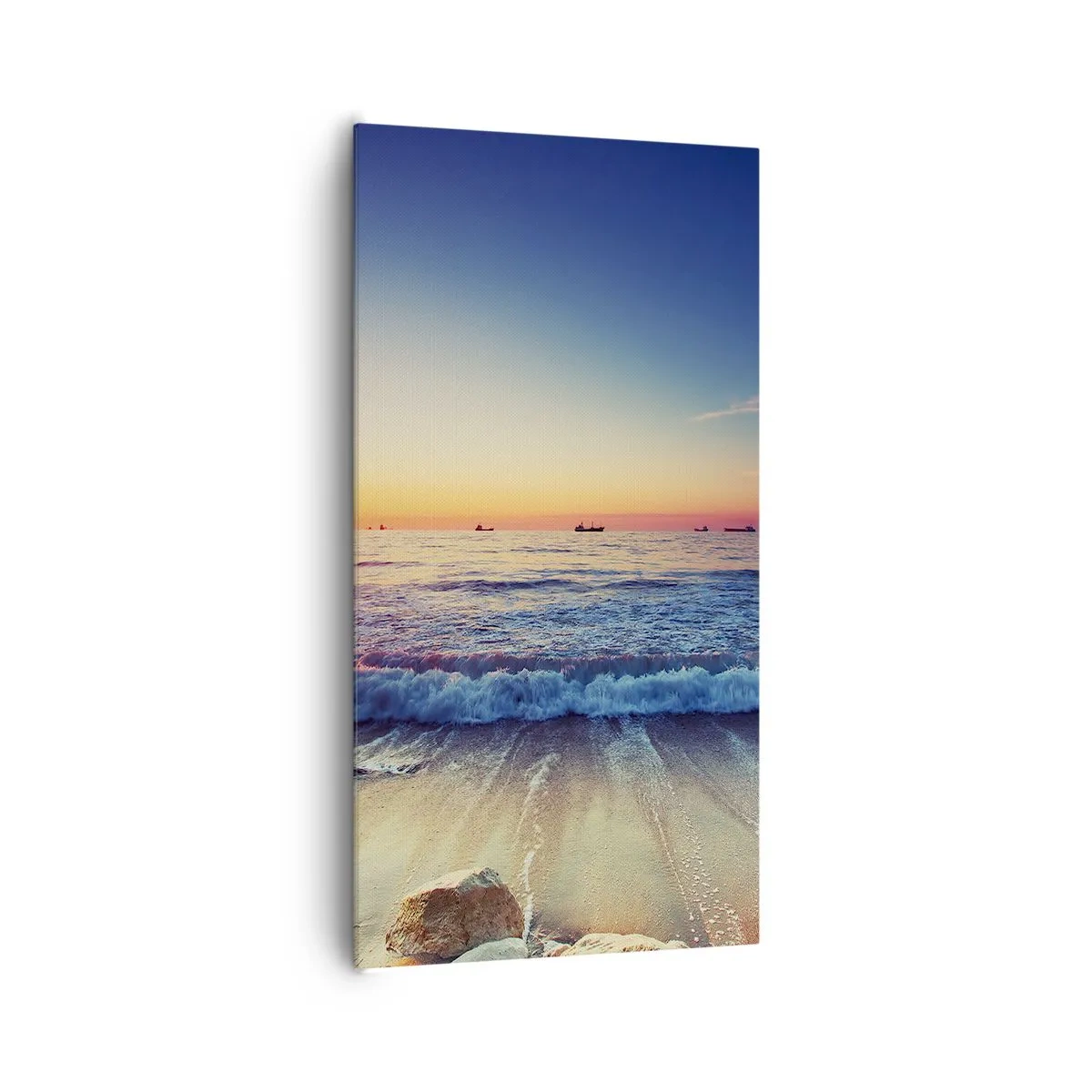Quadro em tela - E além do horizonte? - 65x120 cm