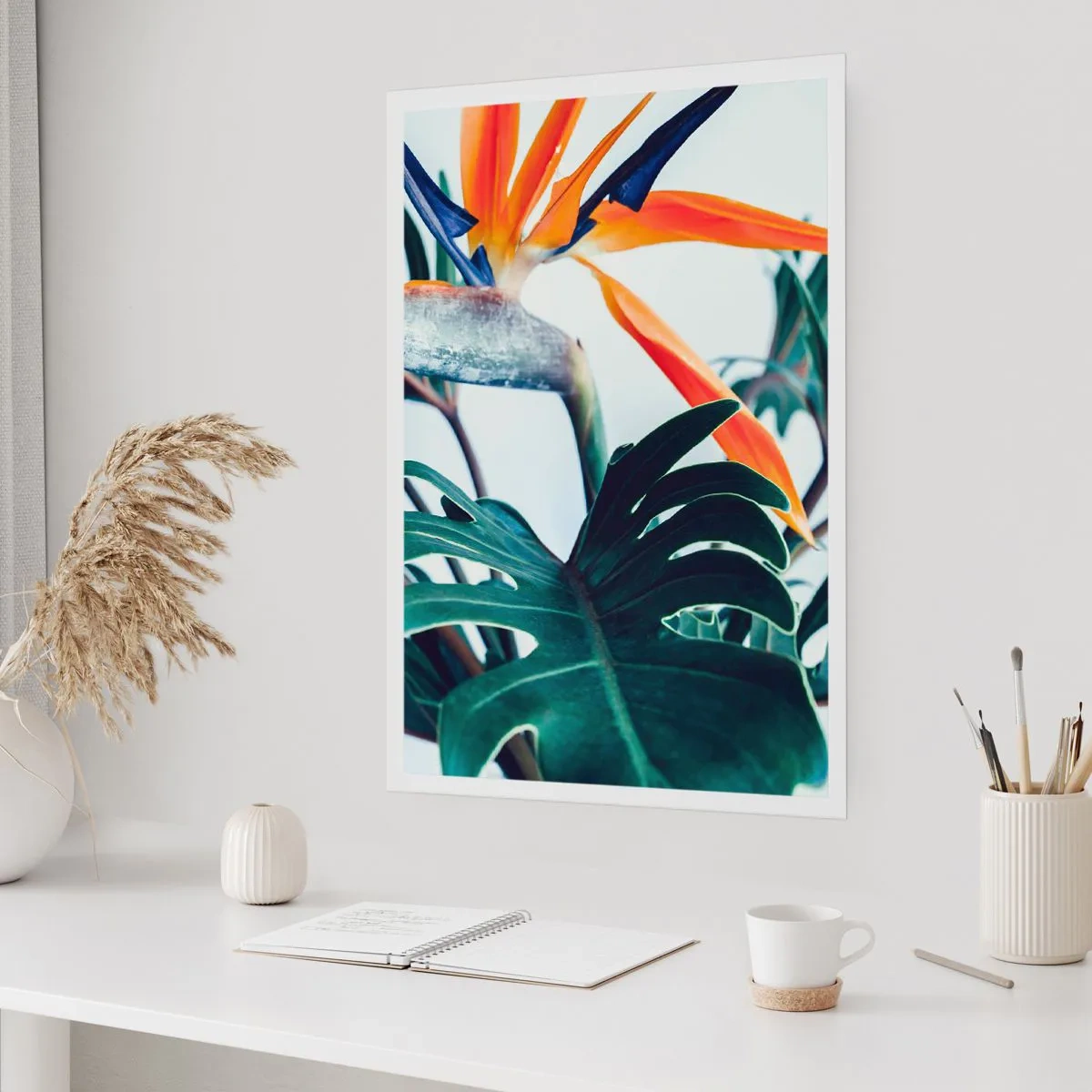 Pôster - Arbusto de passarinho - 70x100 cm