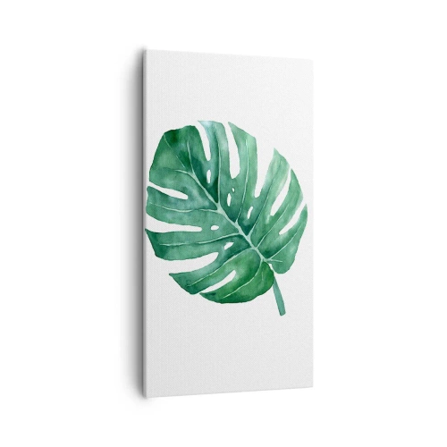 Quadro em tela - Conceito verde - 55x100 cm