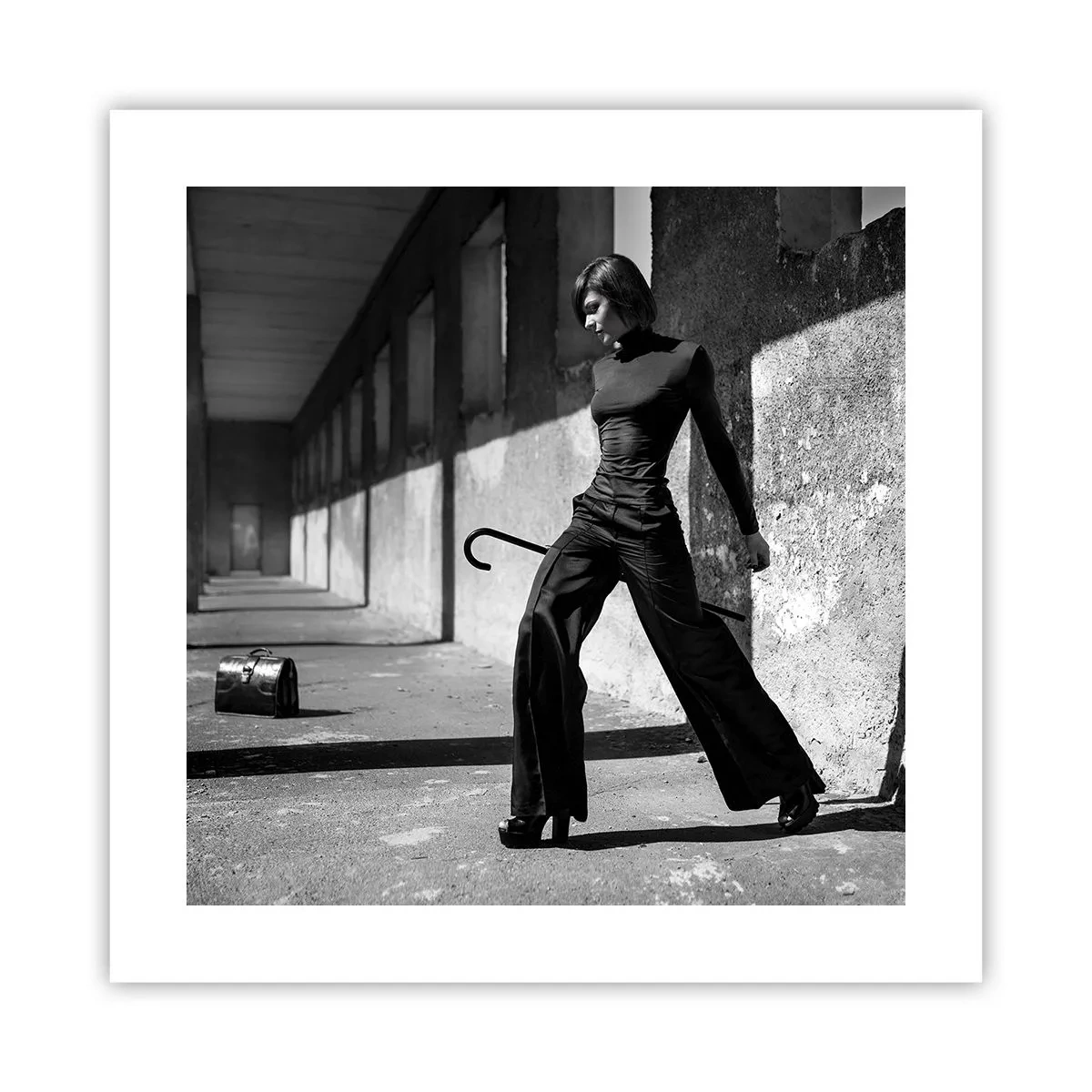 Pôster - Elegância urbana - 40x40 cm