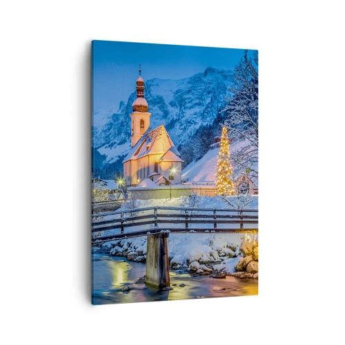 Quadro em tela - O Espírito do Natal - 50x70 cm