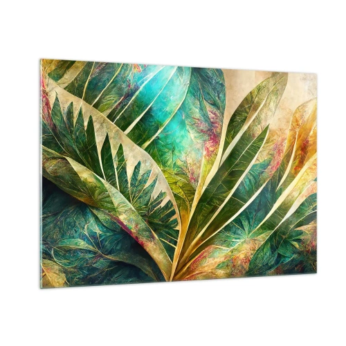 Quadro em vidro - As cores dos trópicos - 100x70 cm