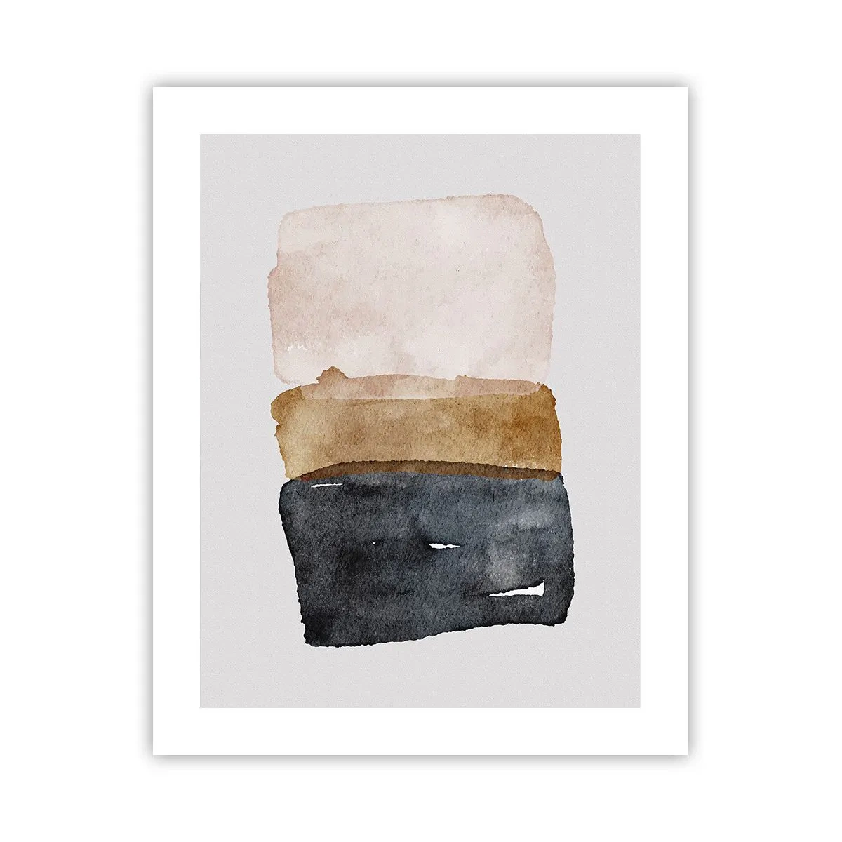 Pôster - Composição das cores da terra - 40x50 cm