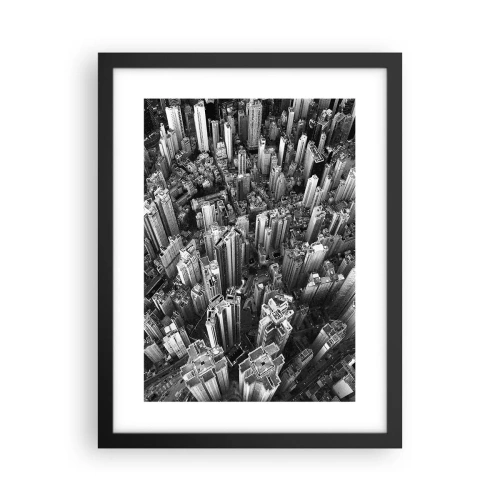 Pôster com moldura preta - Ainda mais alto e mais alto - 30x40 cm