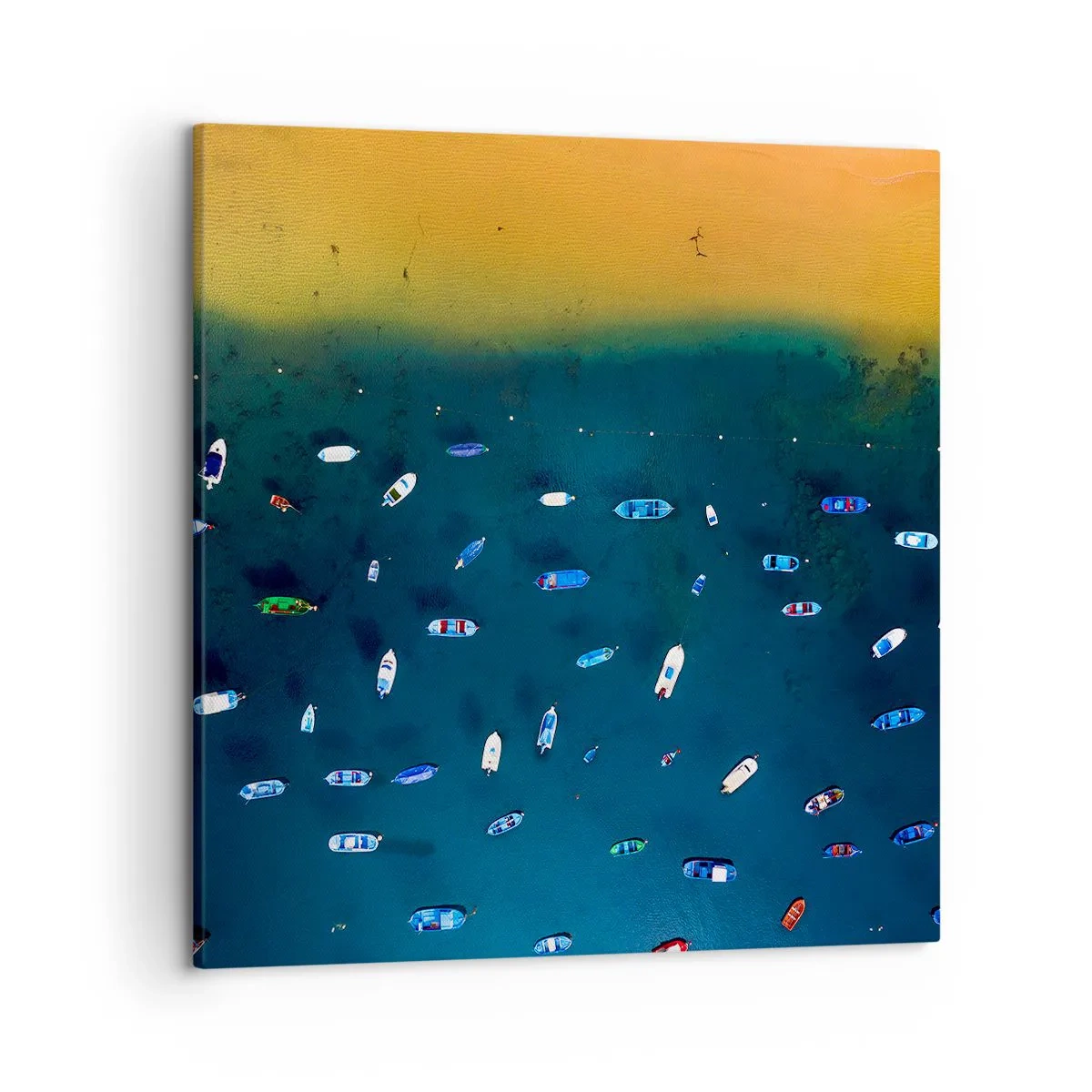 Quadro em tela - Jogo de férias - 50x50 cm