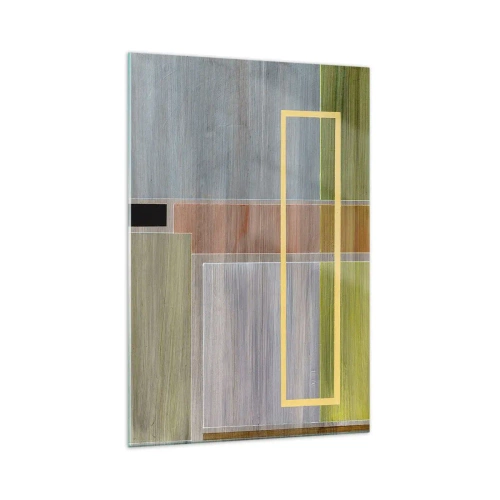 Quadro em vidro - Simples e calmo - 70x100 cm