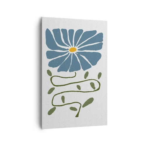 Quadro em tela - Um ramo para uma flor - 80x120 cm