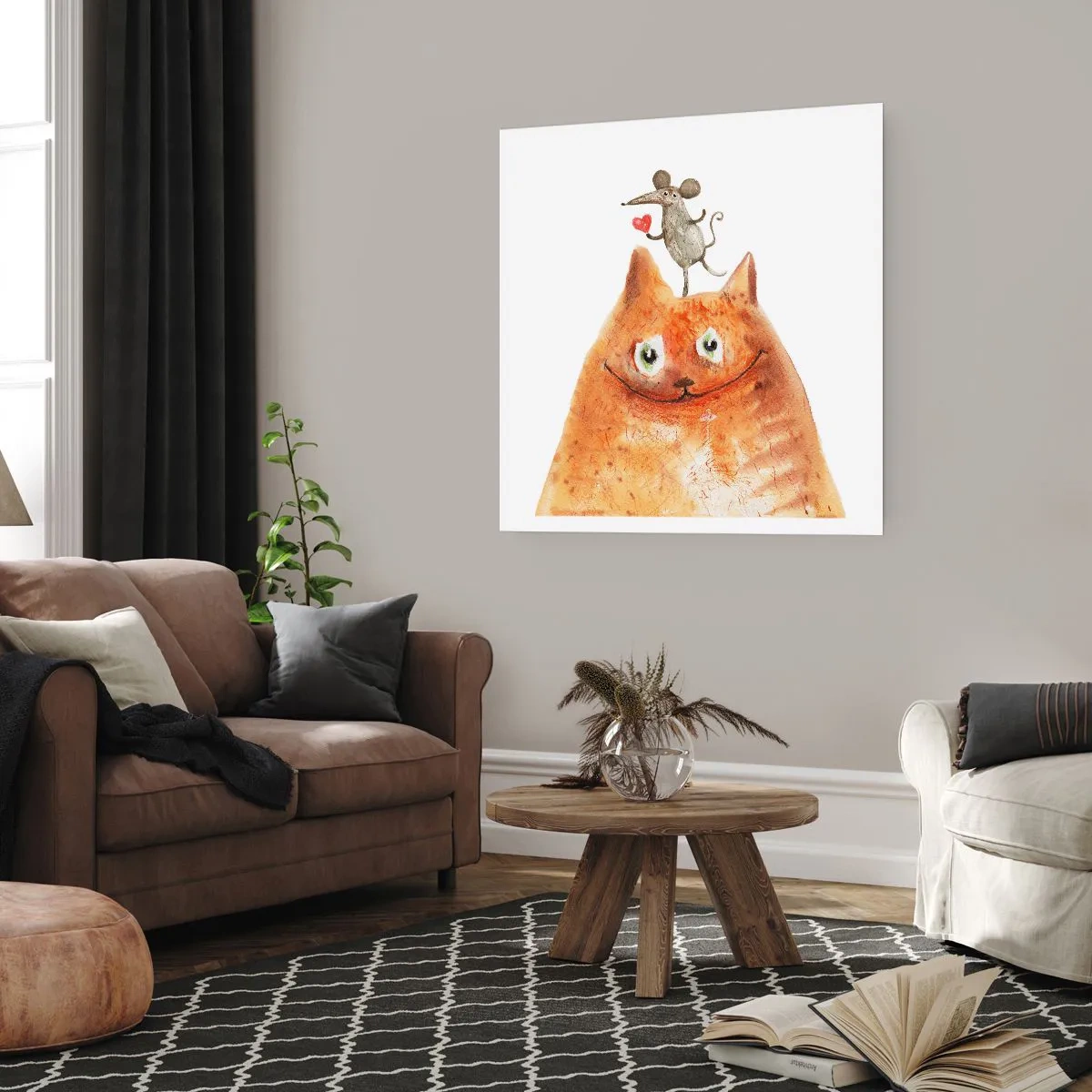 Pôster - Paradoxos do amor - 30x30 cm