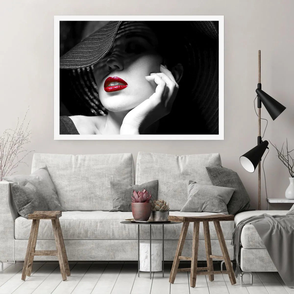 Pôster - Um estudo em vermelho - 40x30 cm