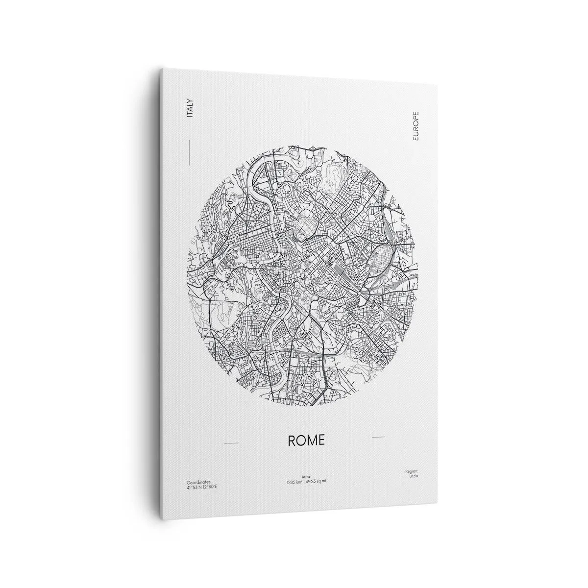 Quadro em tela - Anatomia de Roma - 70x100 cm