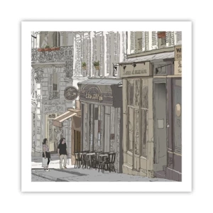 Pôster - Alegrias urbanas - 60x60 cm