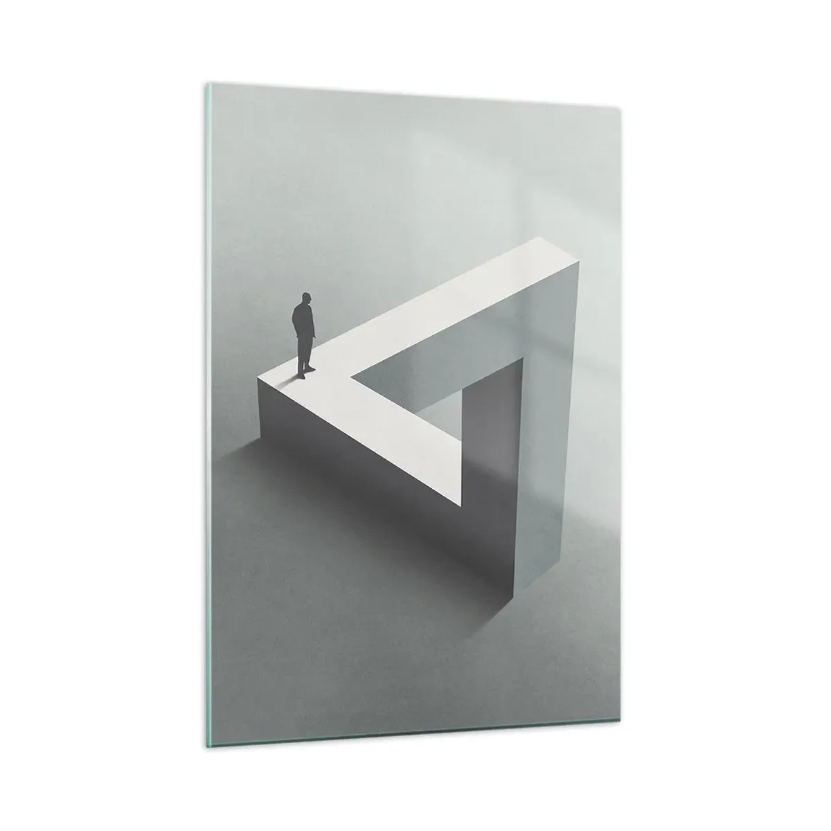 Quadro em vidro - Mas é possível - 50x70 cm