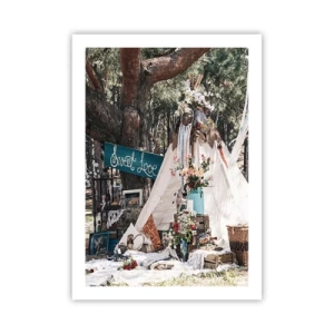 Pôster - Make love… - 50x70 cm