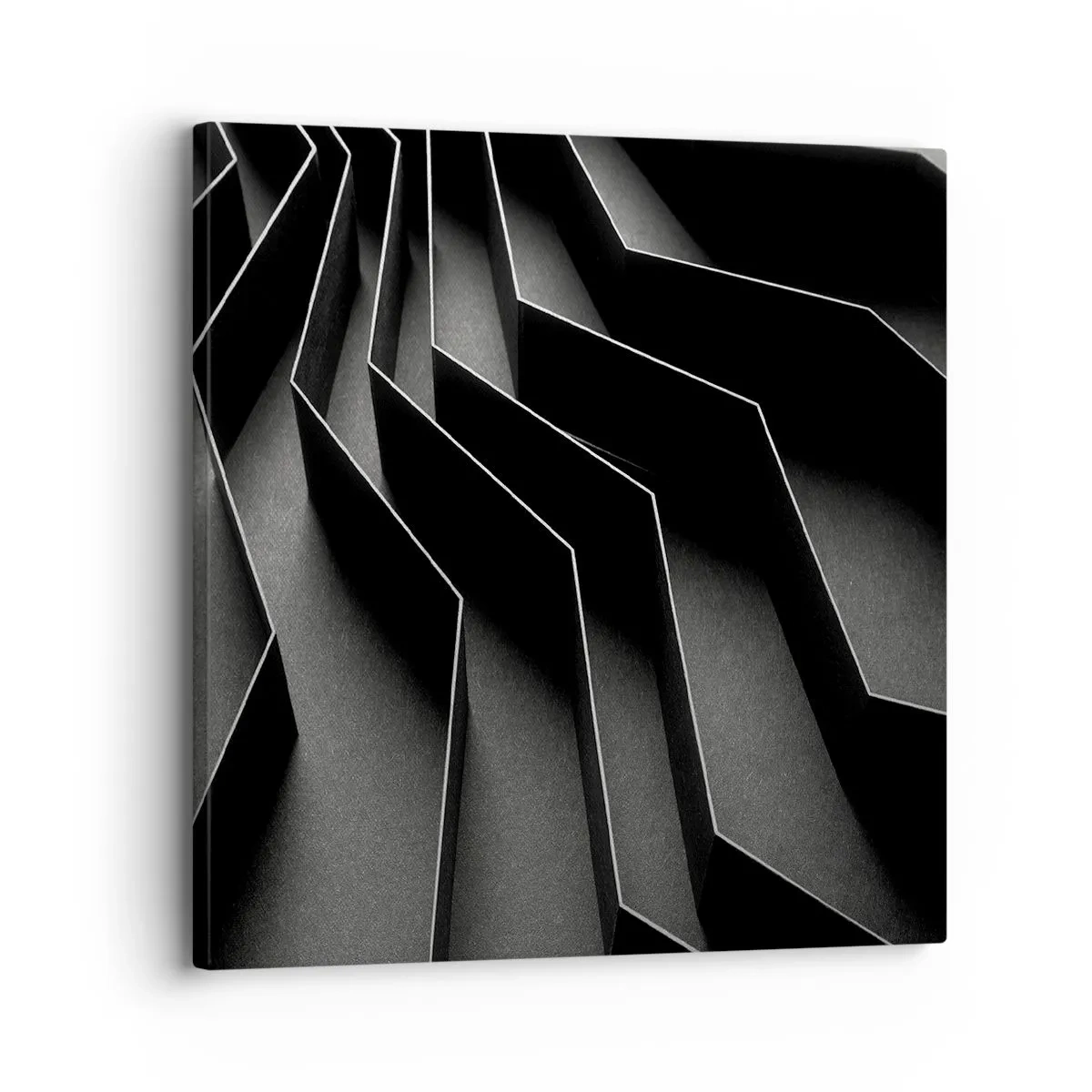 Quadro em tela - Ordem espacial - 30x30 cm