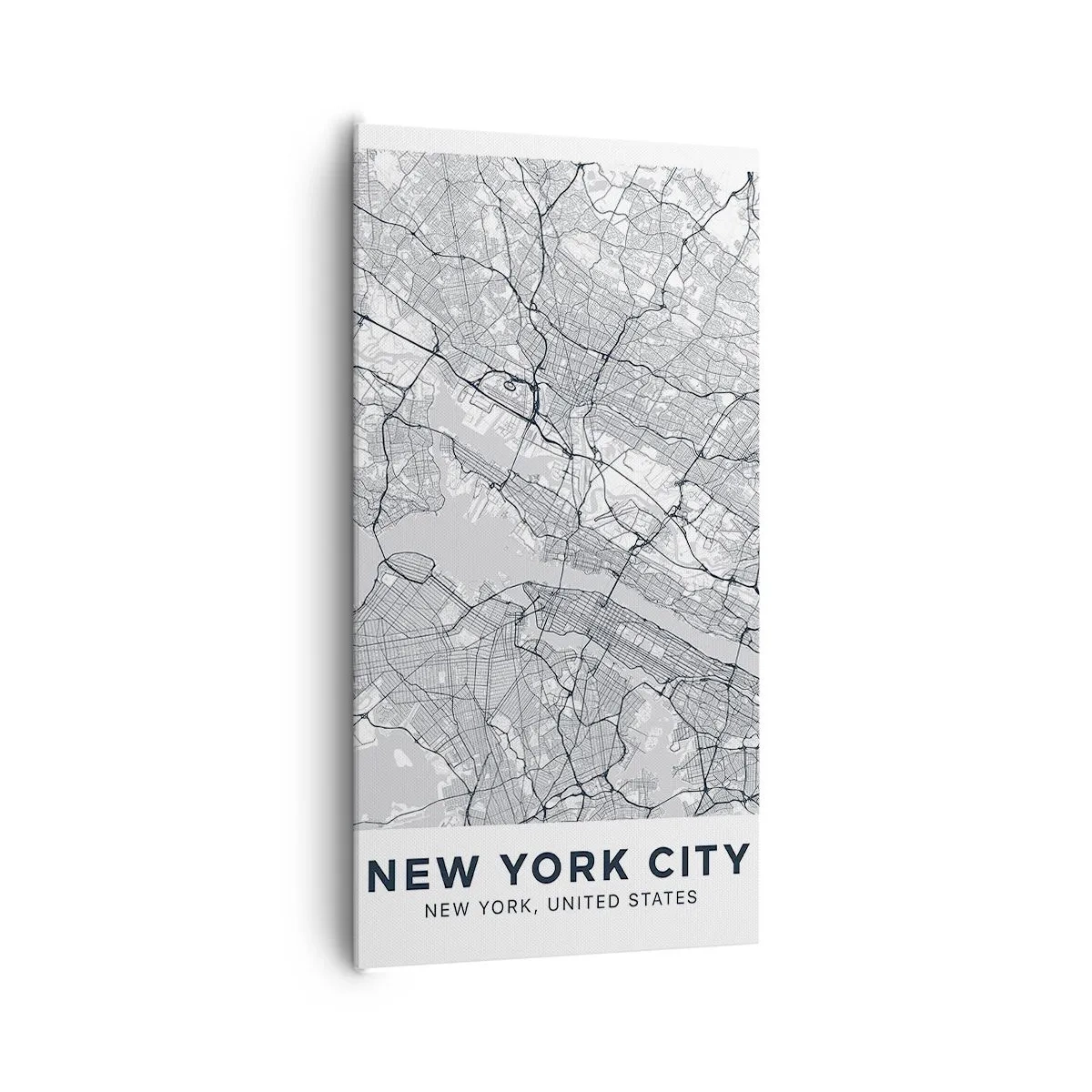 Quadro em tela - Anatomia de uma metrópole - 65x120 cm