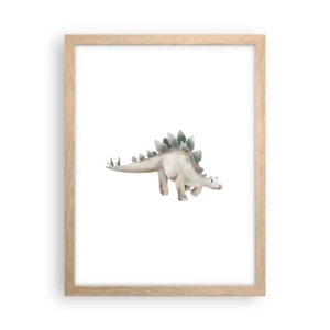 Pôster com moldura de carvalho claro - Seu amigo - 30x40 cm