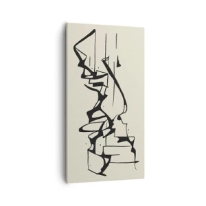 Quadro em tela - Talvez uma paisagem - 55x100 cm