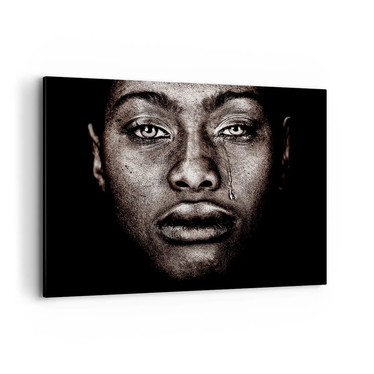 Quadro em tela - Uma lágrima - 100x70 cm