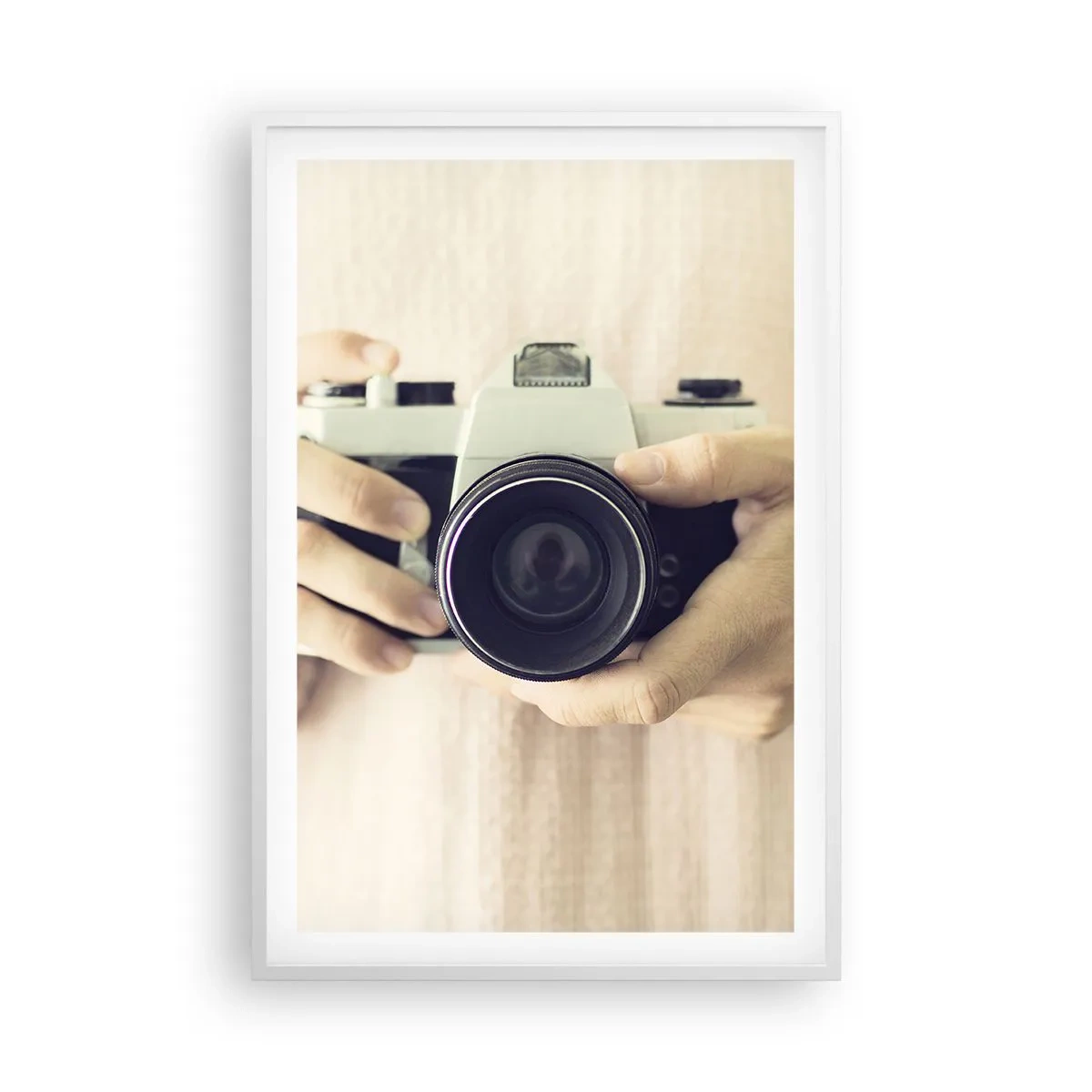 Pôster em moldura branca - Para ver mais... - 61x91 cm