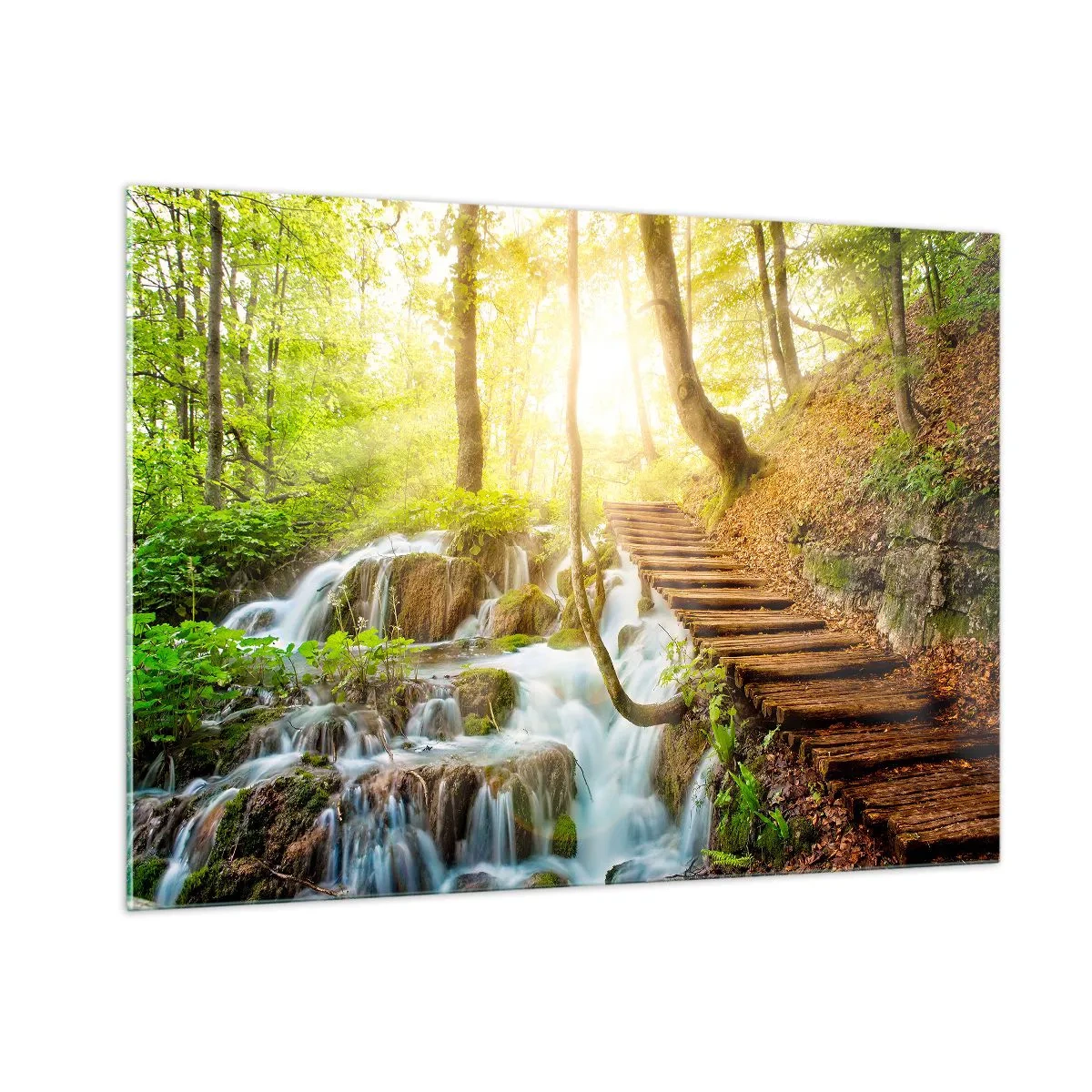 Quadro em vidro - O desejado refresco - 100x70 cm