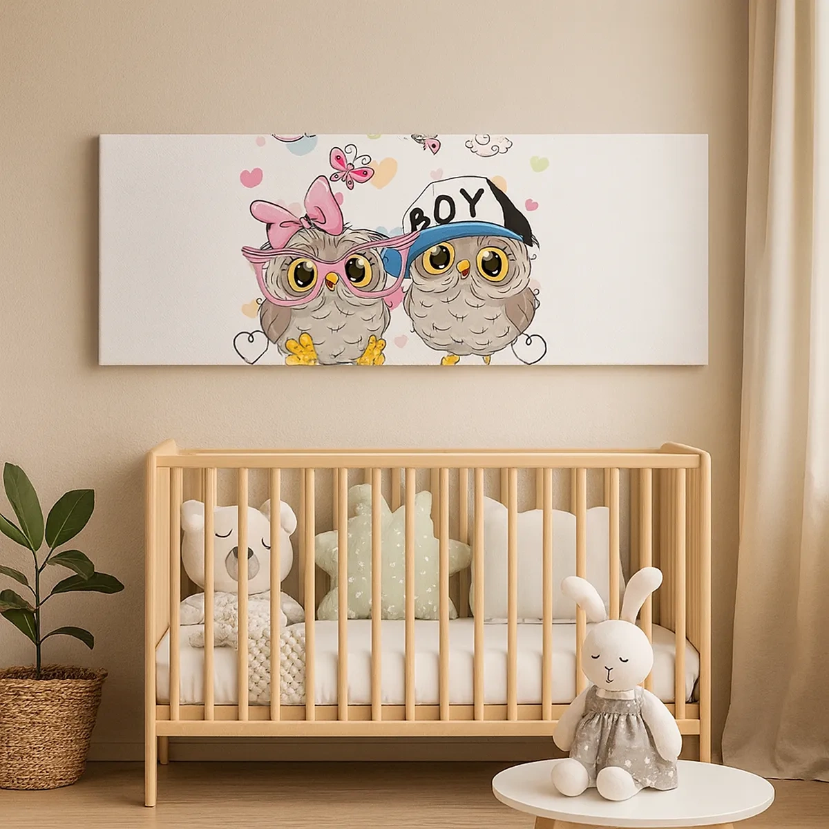 Quadro em tela - Amemo-nos! - 30x30 cm