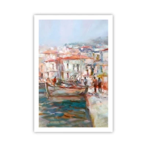 Pôster - Férias em pastel - 61x91 cm