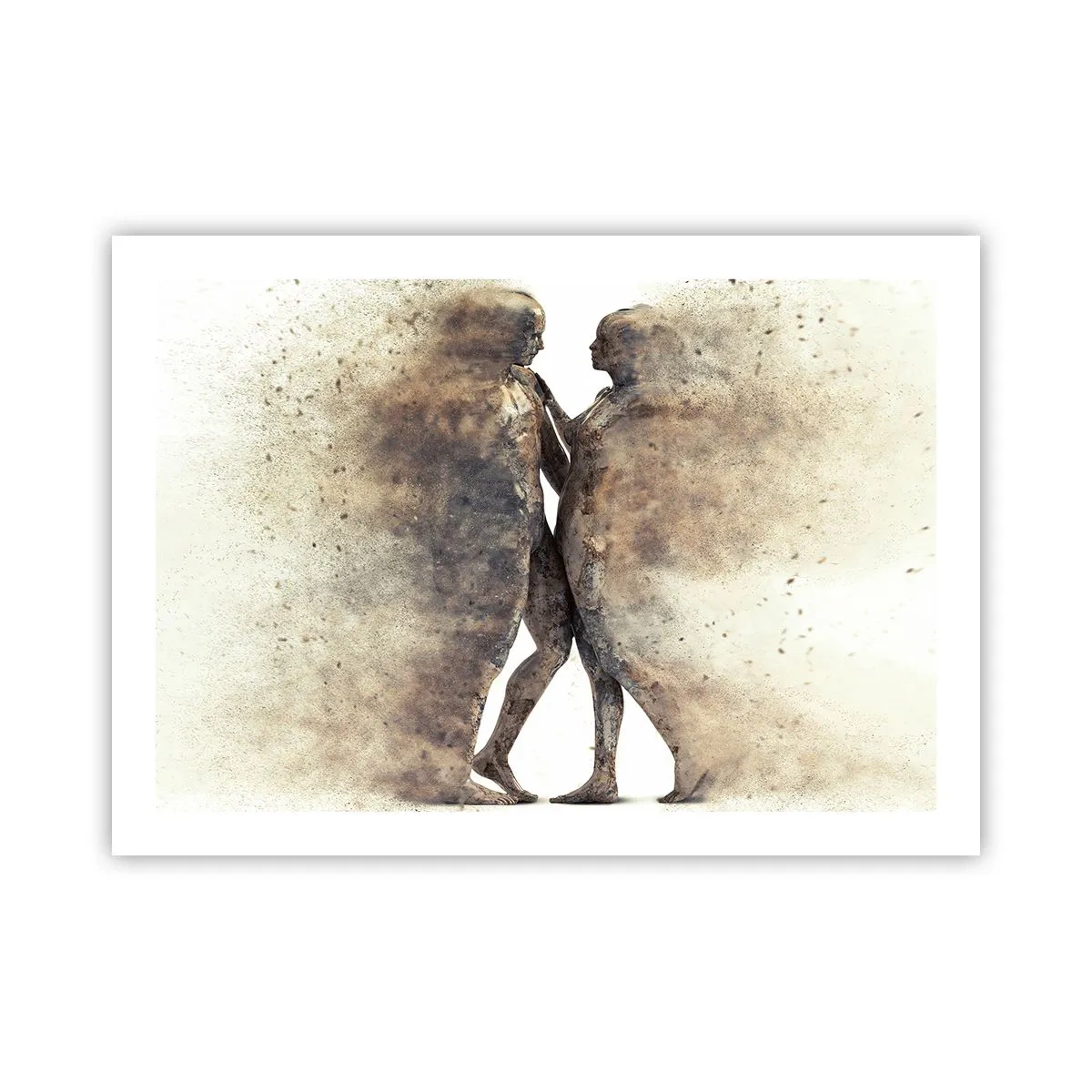 Pôster - Do pó vieram para amar - 70x50 cm