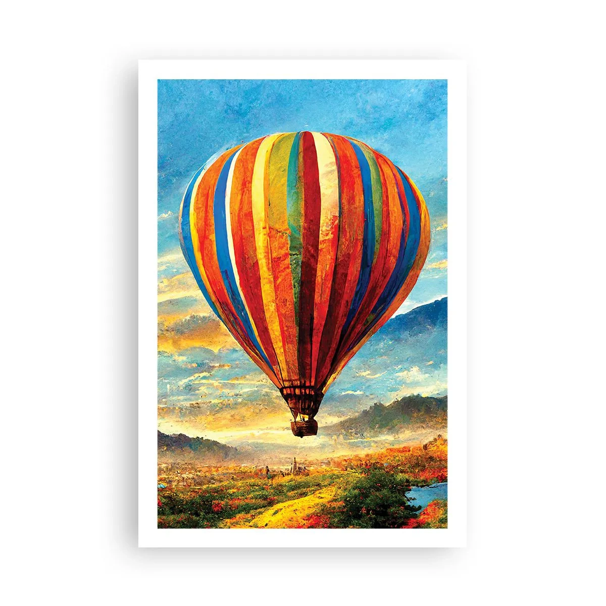 Pôster - Com silêncio enxergas mais - 61x91 cm