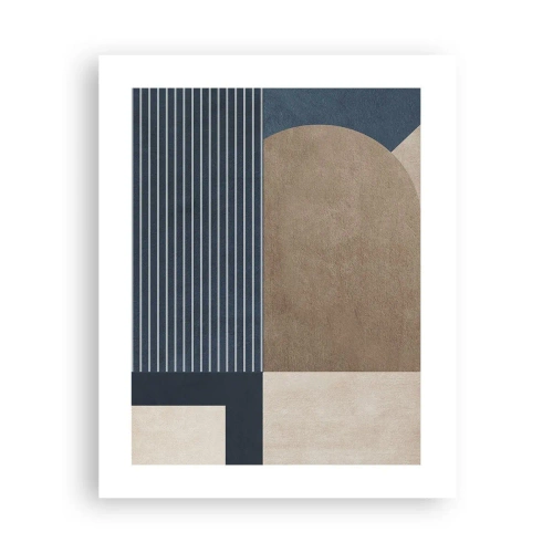 Pôster - Uma composição de simplicidade e redondeza - 40x50 cm